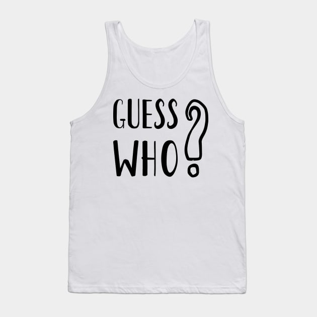 Guess Who Halloween Tank Top by notami